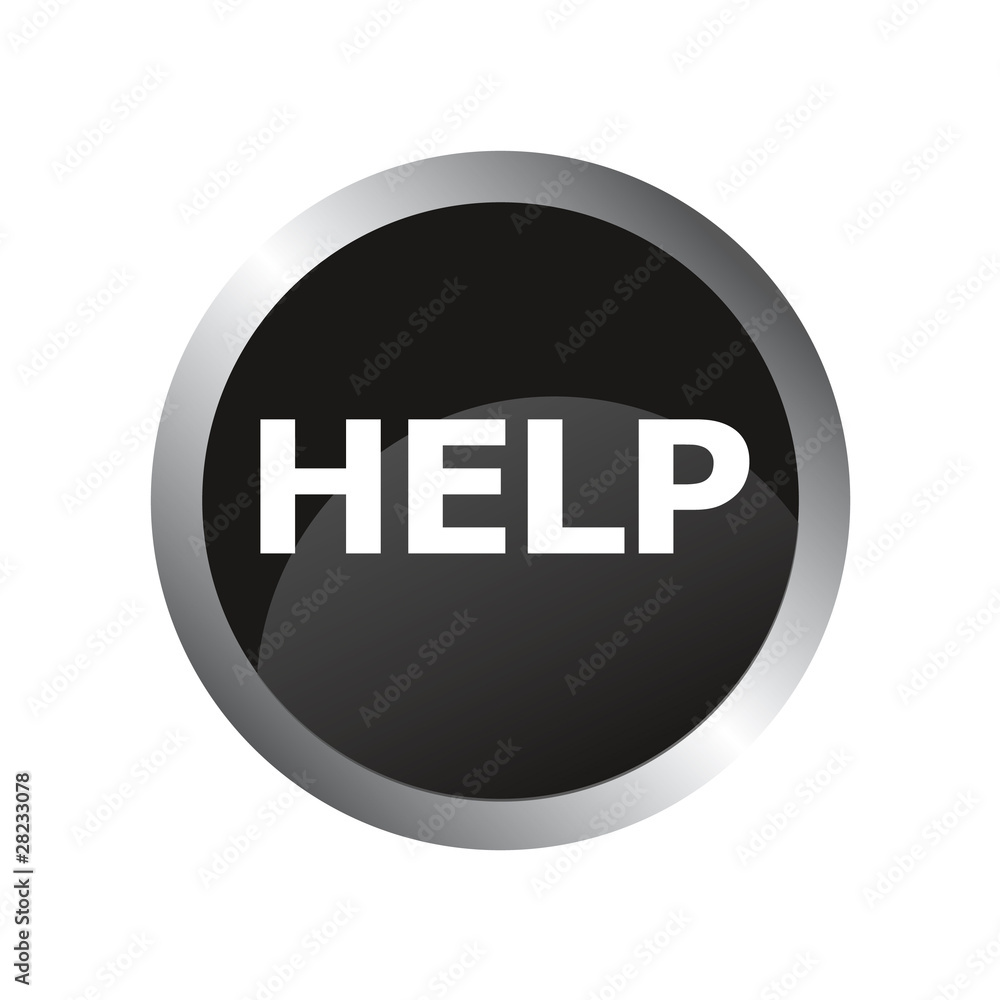 icone vecteur illustration web aide icone vecteur illustration web aide