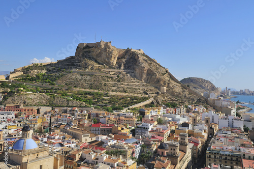 fortress of Santa Barbara, Alicante, Spain © andreslebedev