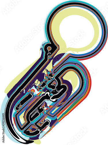illustration of Music Instruments