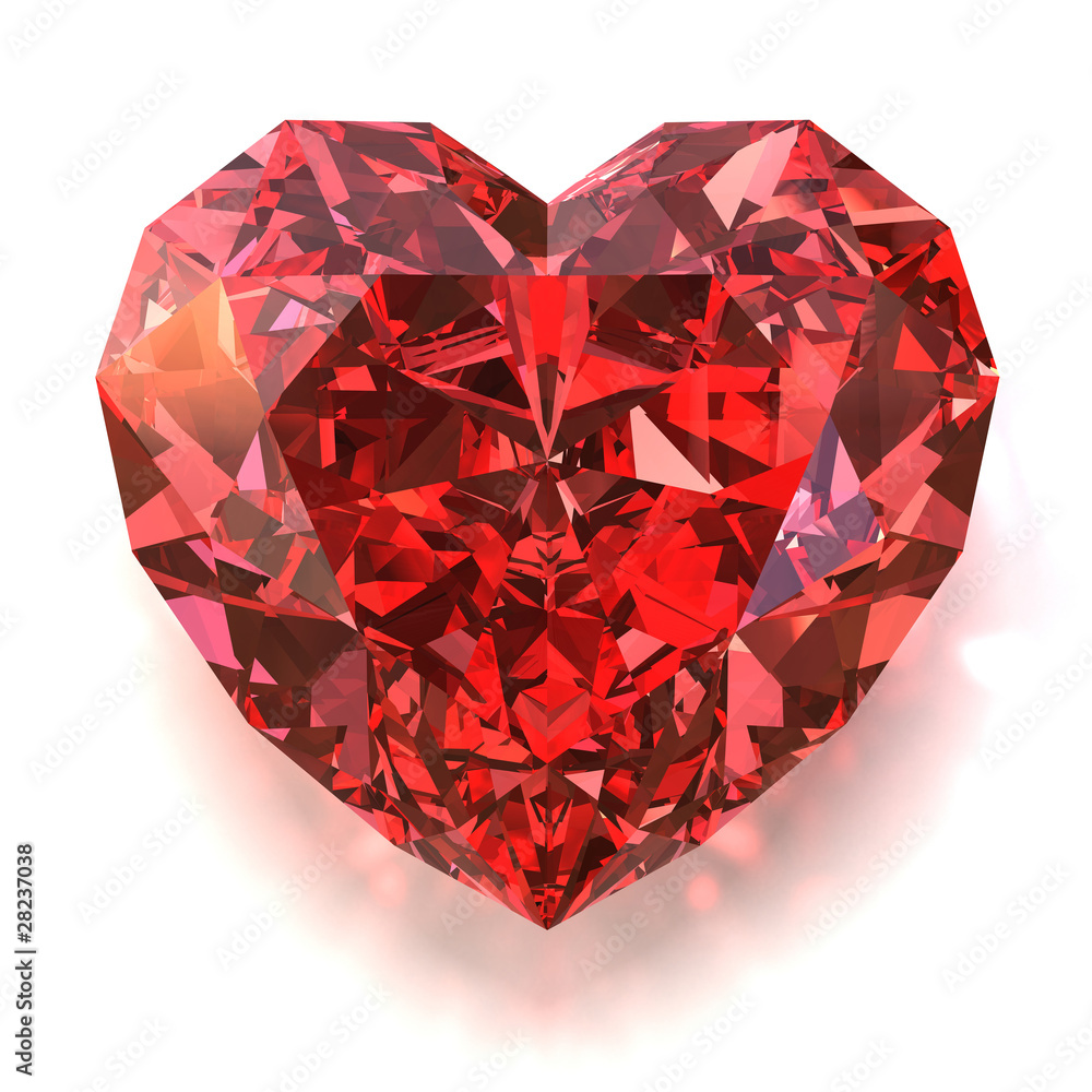 Ruby heart