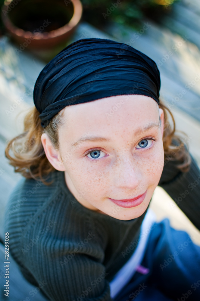 cloe up of beautiful blue eyed girl cloe up of beautiful blue eyed girl