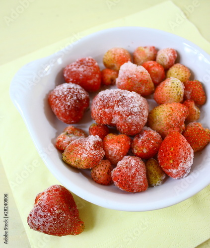 Foto Fraises gelées