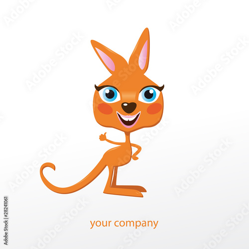 logo entreprise, kangourou