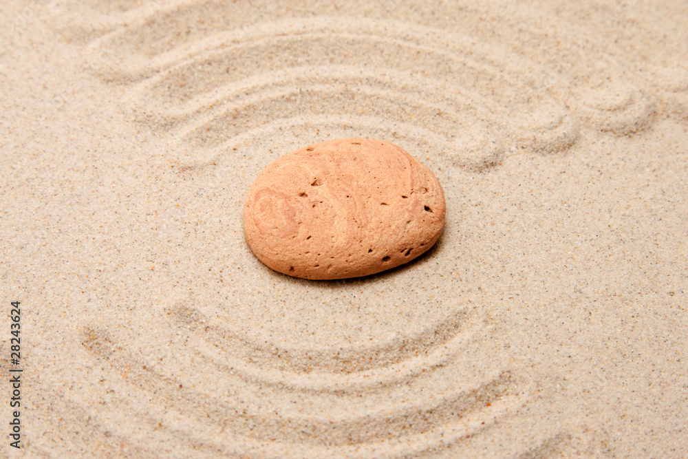 Obraz premium Muster im Sand