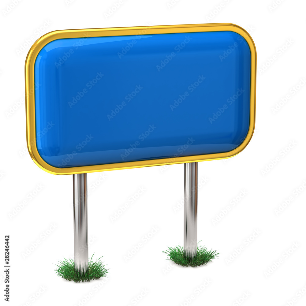 Fototapeta premium Blank billboard