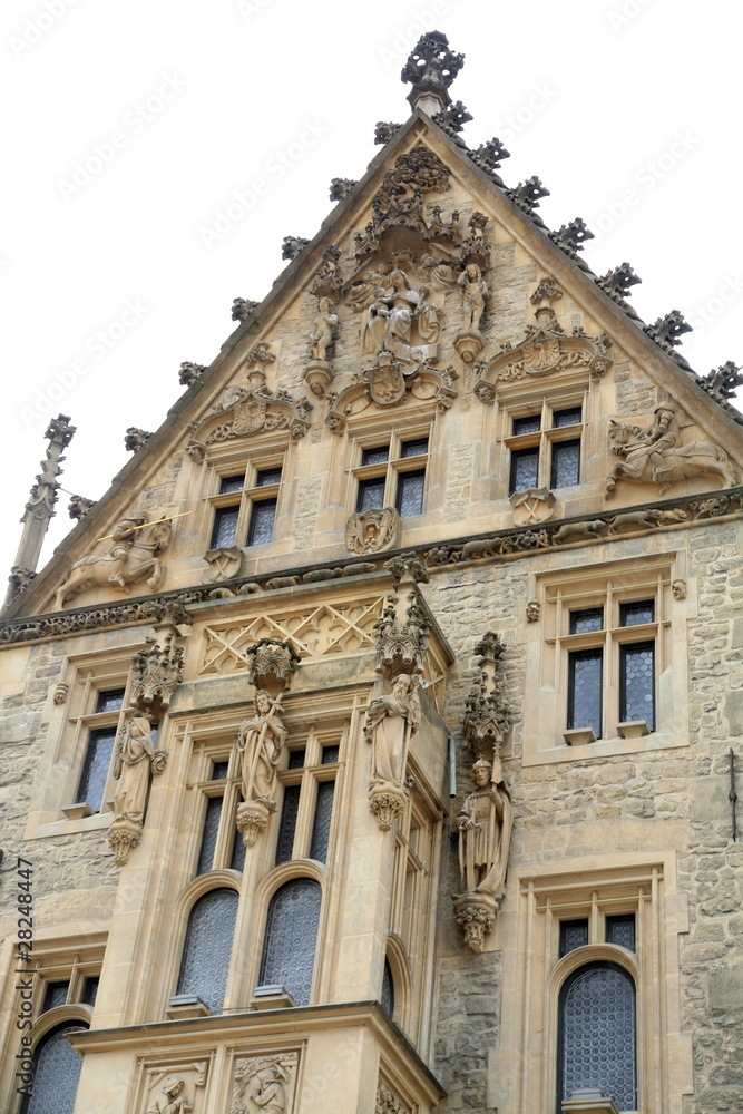 Obraz premium The Stone building Kutna Hora Czech republic