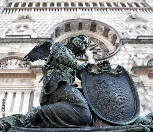 Bergamo cathedral guardian angel
