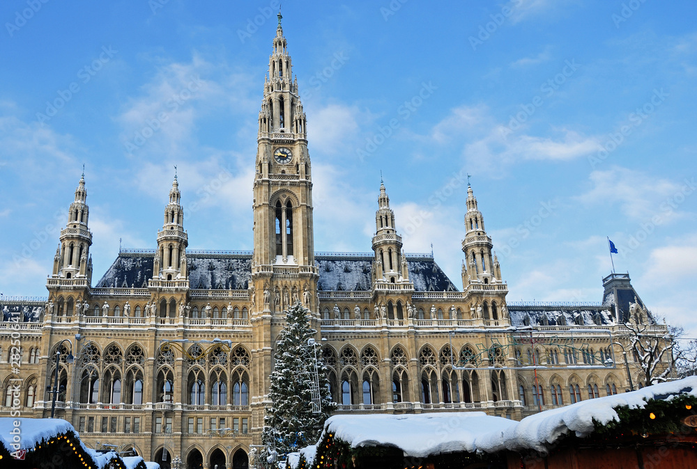 Fototapeta premium rathaus wien