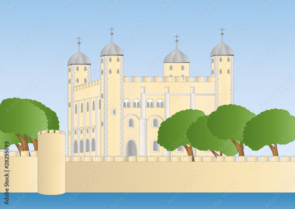 white tower of London