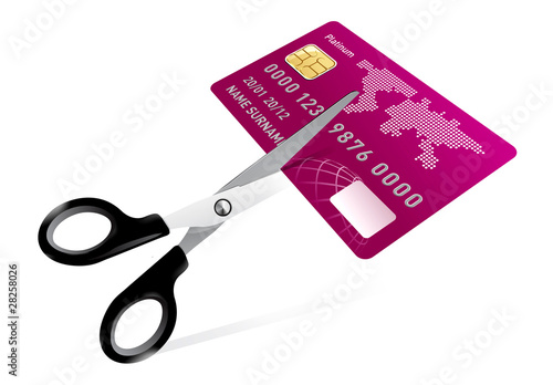 Card scissors