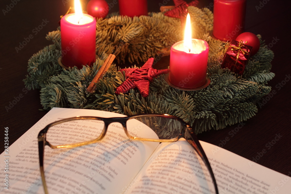 Obraz premium adventsgeschichte