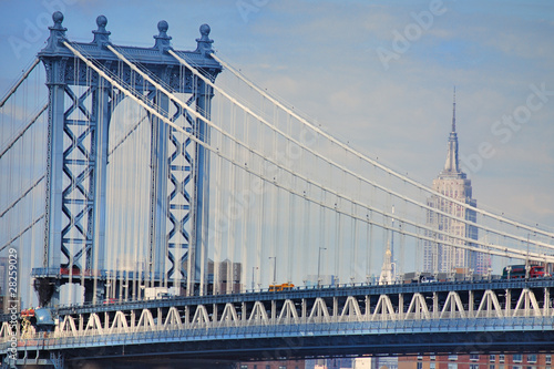 Manhattan Bridge & Empire State Building © nathandanks.com