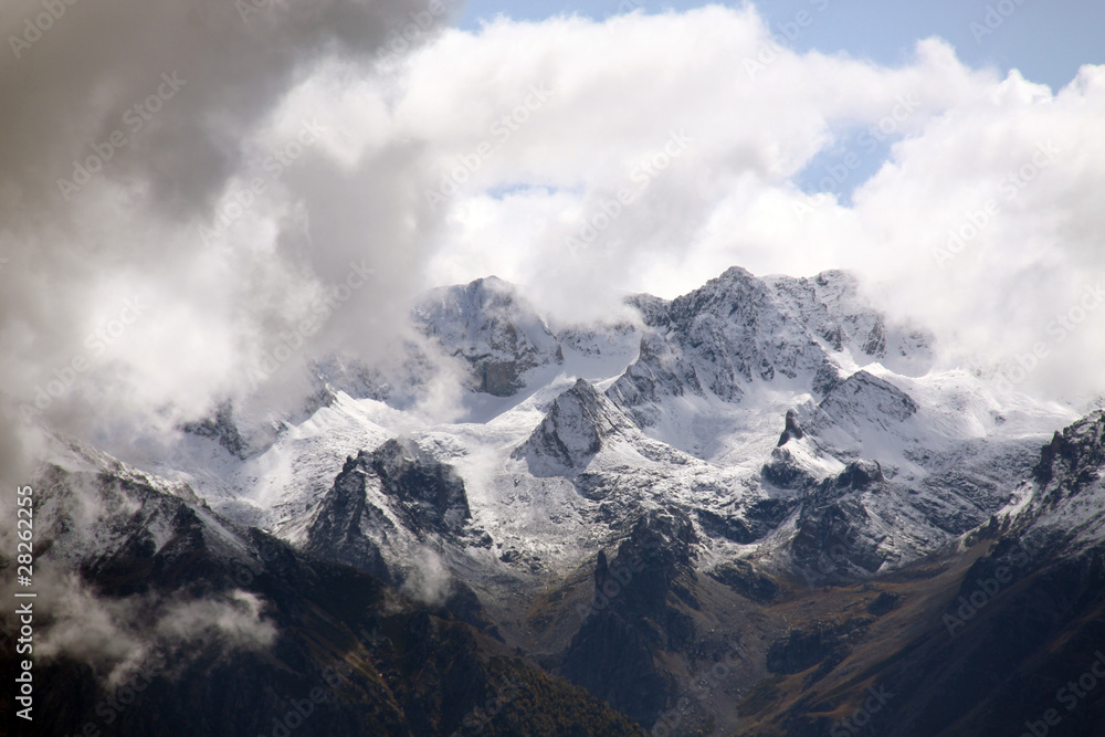 Gebirgslandschaft in den Pontischen Bergen - Türkei Gebirgslandschaft in den Pontischen Bergen - Türkei