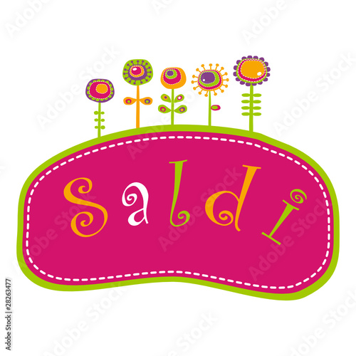 Fond graphique SOLDES