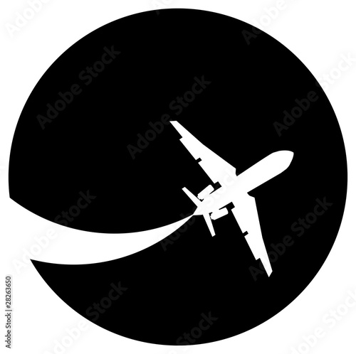 Aeroplane silhouette
