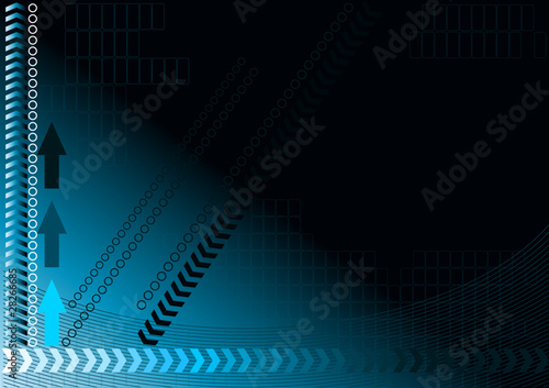 fond bleu