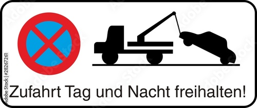 Zufahrt freihalten