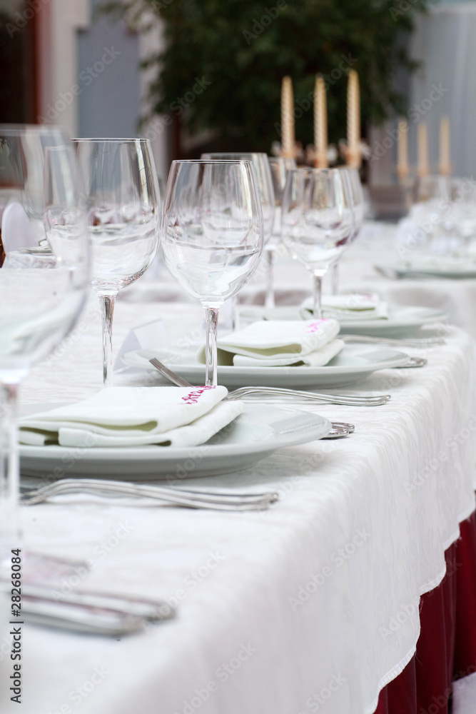 Banquet table Banquet table