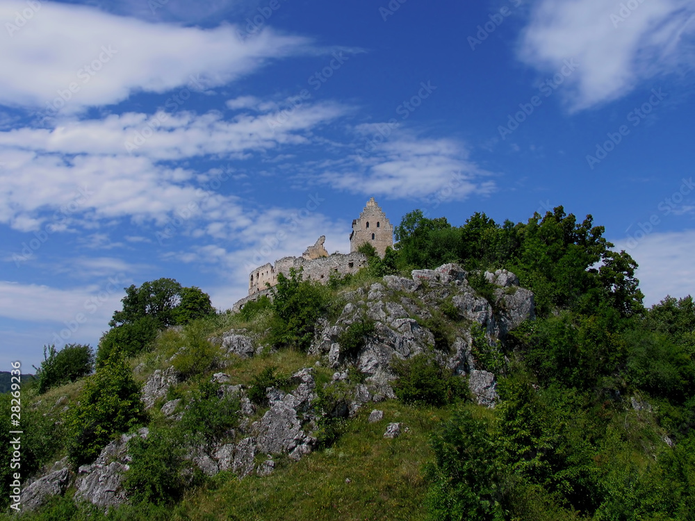 Slovak beauty, Topolocany castle ruins