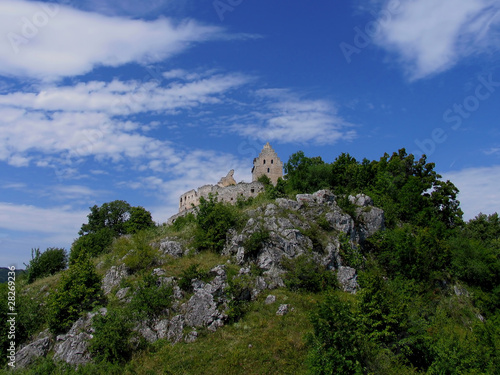 Slovak beauty  Topolocany castle ruins