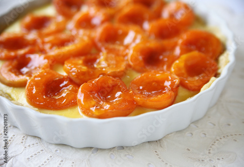 tart of apricots