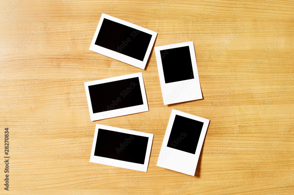 Designer concept - blank photo frames for your photos Designer concept - blank photo frames for your photos
