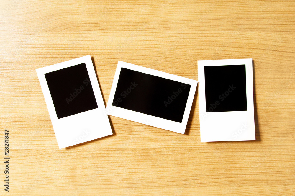 Designer concept - blank photo frames for your photos Designer concept - blank photo frames for your photos