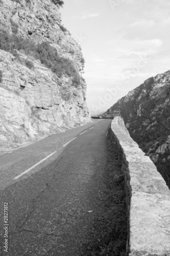 route de montagne corse (défilé du lancone)