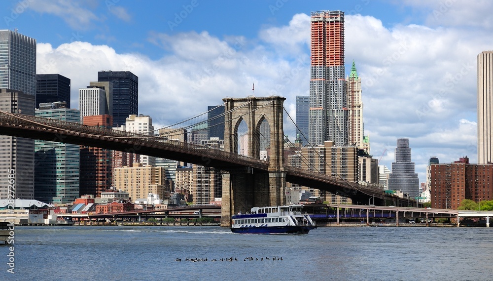 Brooklyn Bridge and Manhattan Brooklyn Bridge and Manhattan