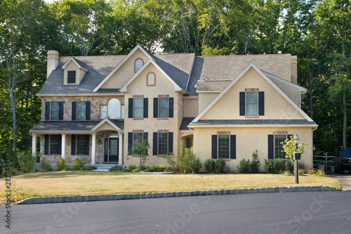 Newly Built Single Family Home in Suburban Philadelphia PA USA
