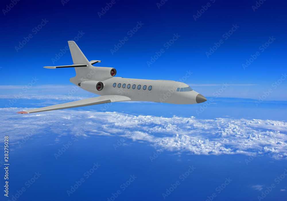 Obraz premium A passenger plane