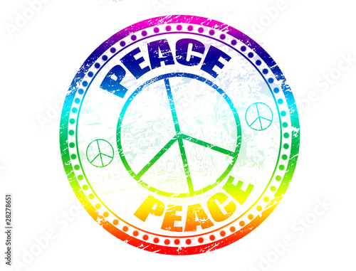 Peace stamp