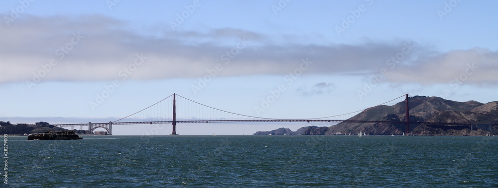 Fototapeta premium The Golden Gate Bridge of San Francisco