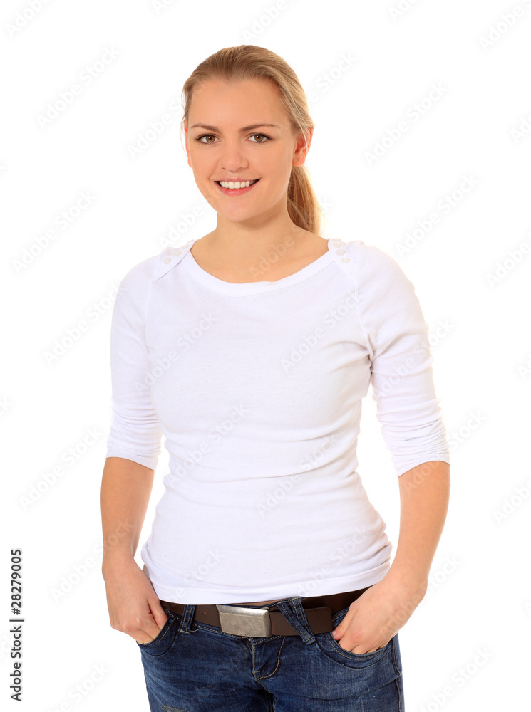Attraktive junge Frau Attraktive junge Frau