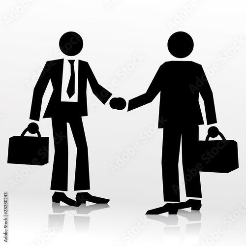 shake hands