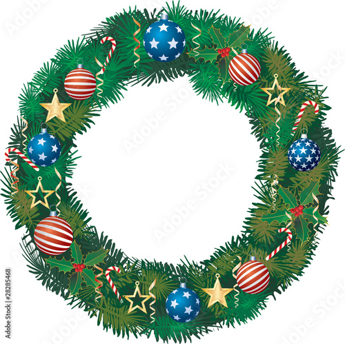 Patriotic garland