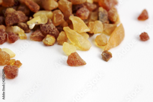 small pieces of amber