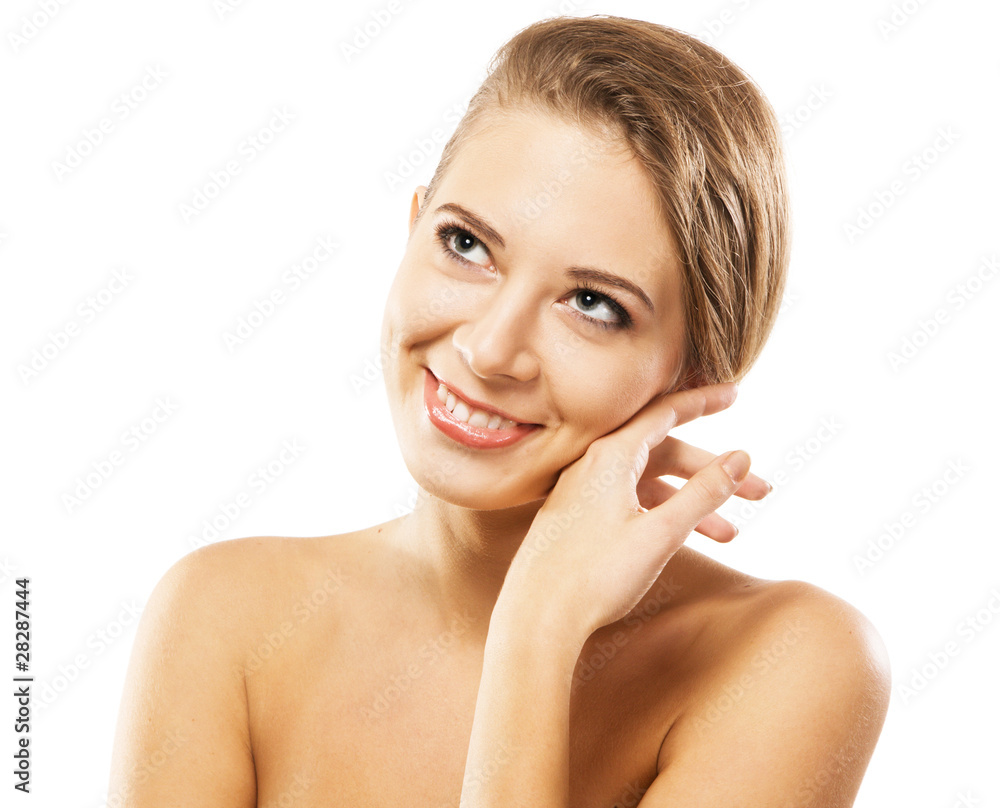 Beautiful happy woman Beautiful happy woman