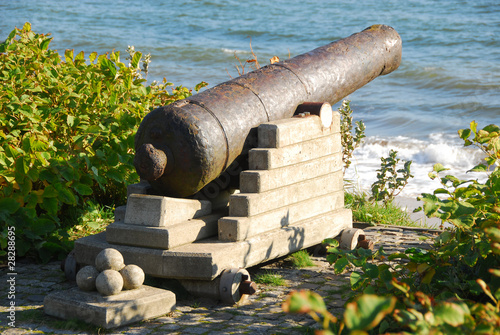 Helgoland - Kanone photo