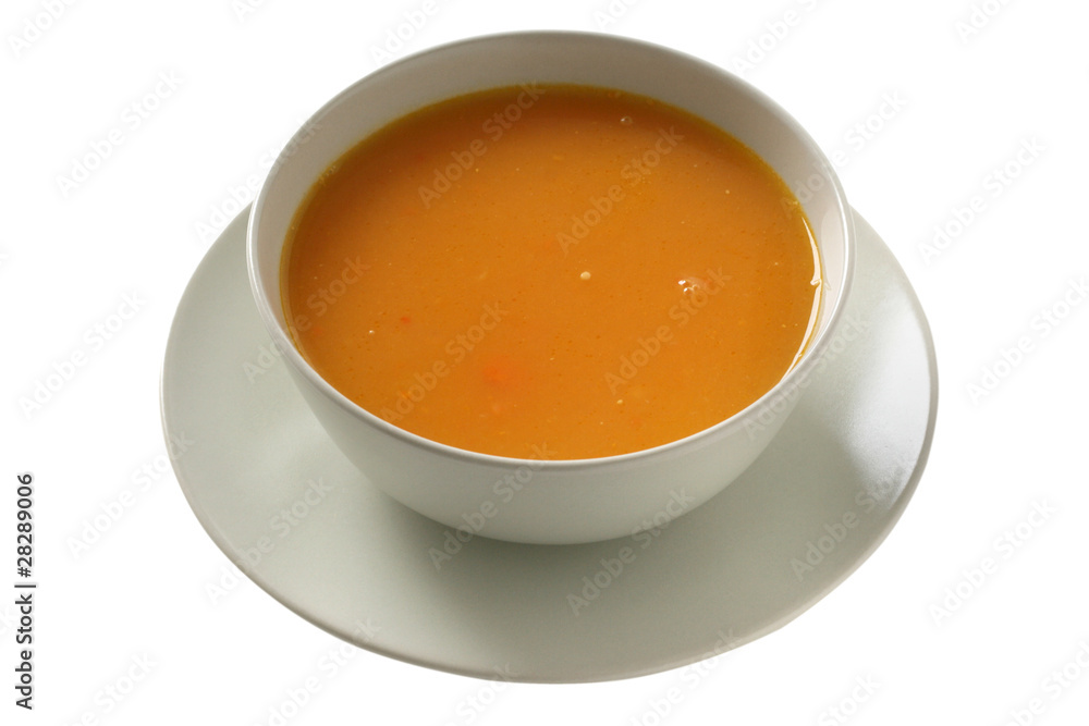pumpkin soup in a bowl pumpkin soup in a bowl