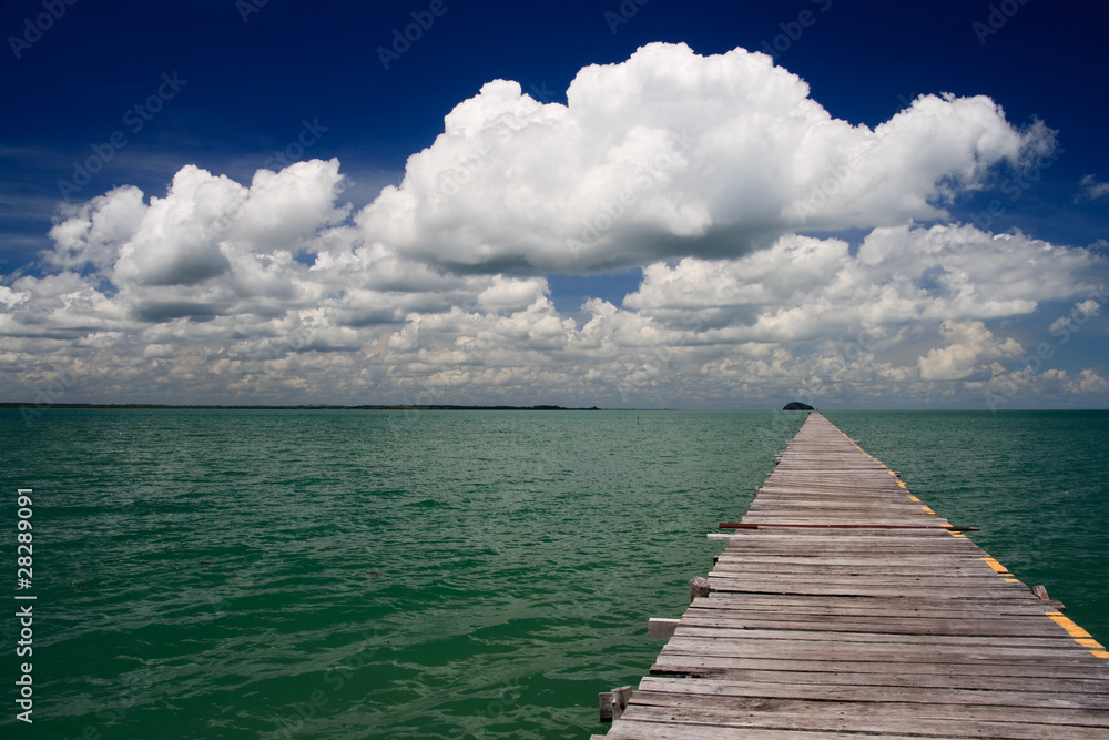 Ocean Pier Landscape Ocean Pier Landscape