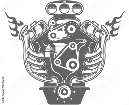 Fotografija Racing engine