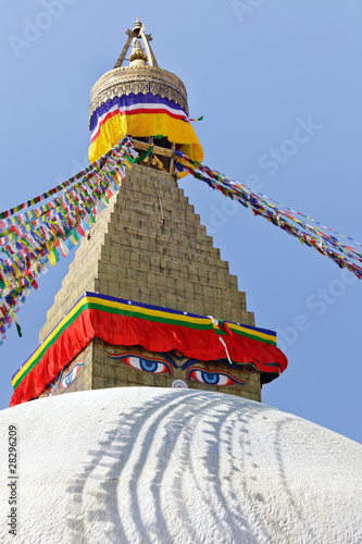 bodhnath stupa in Kathmandu, Nepal