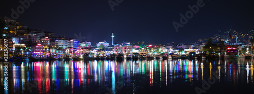 фотографія Alanya port at night