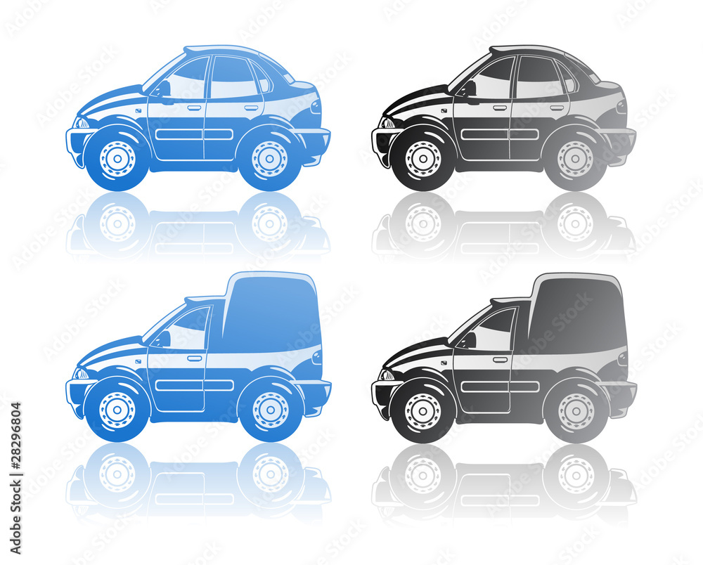 Fototapeta premium illustration of car.