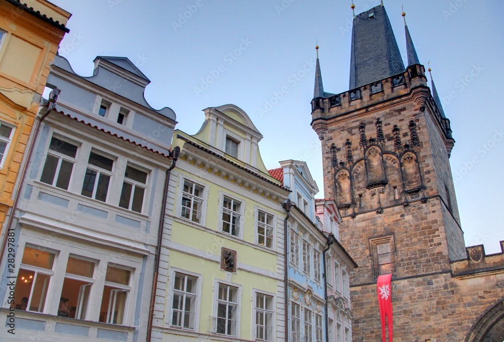 Obraz premium immeuble à prague