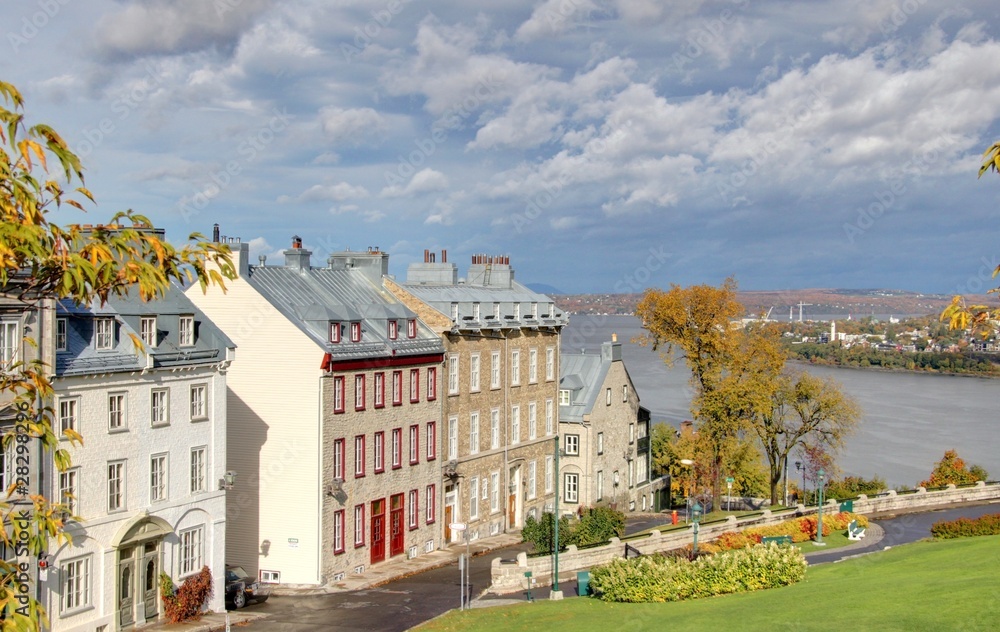 Fototapeta premium vue sur quebec