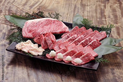 Obraz na płótnie 焼肉セット