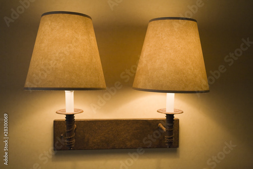 Two Wall Lamps