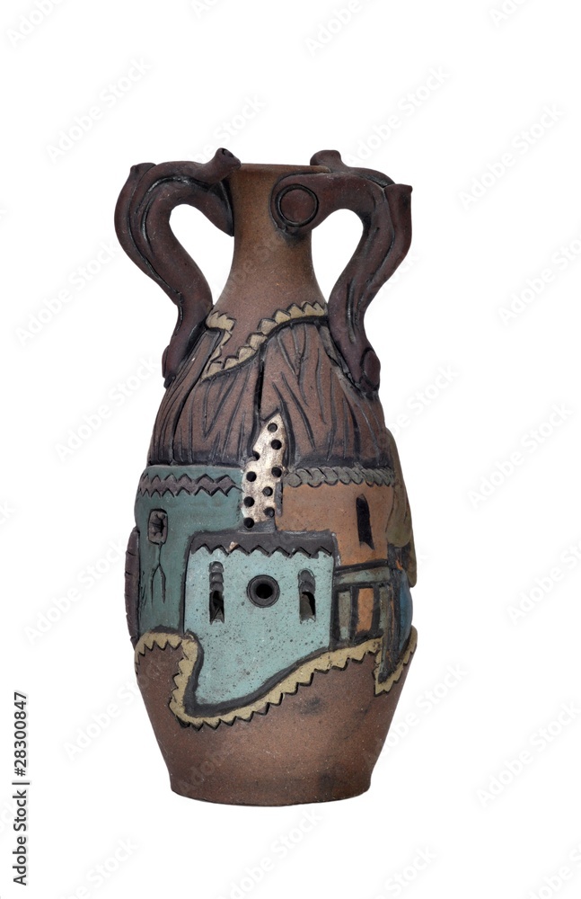 Египетская,глиняная ваза Stock Photo | Adobe Stock